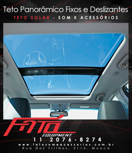 Teto Panorâmico Fixos e Deslizantes
