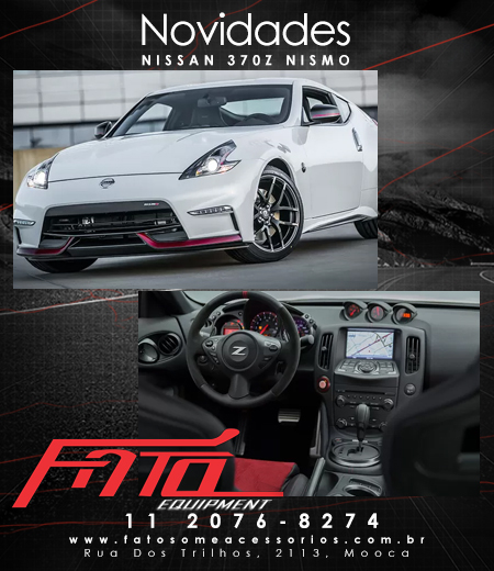 Nissan 370Z Nismo surge renovado na linha 2015