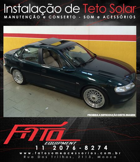 Vectra com Teto Solar