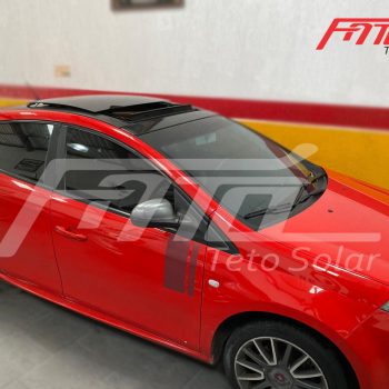 Conserto do mecanismo do teto solar do Fiat Bravo