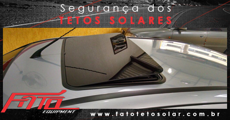 Segurança dos tetos solares - fato teto solar